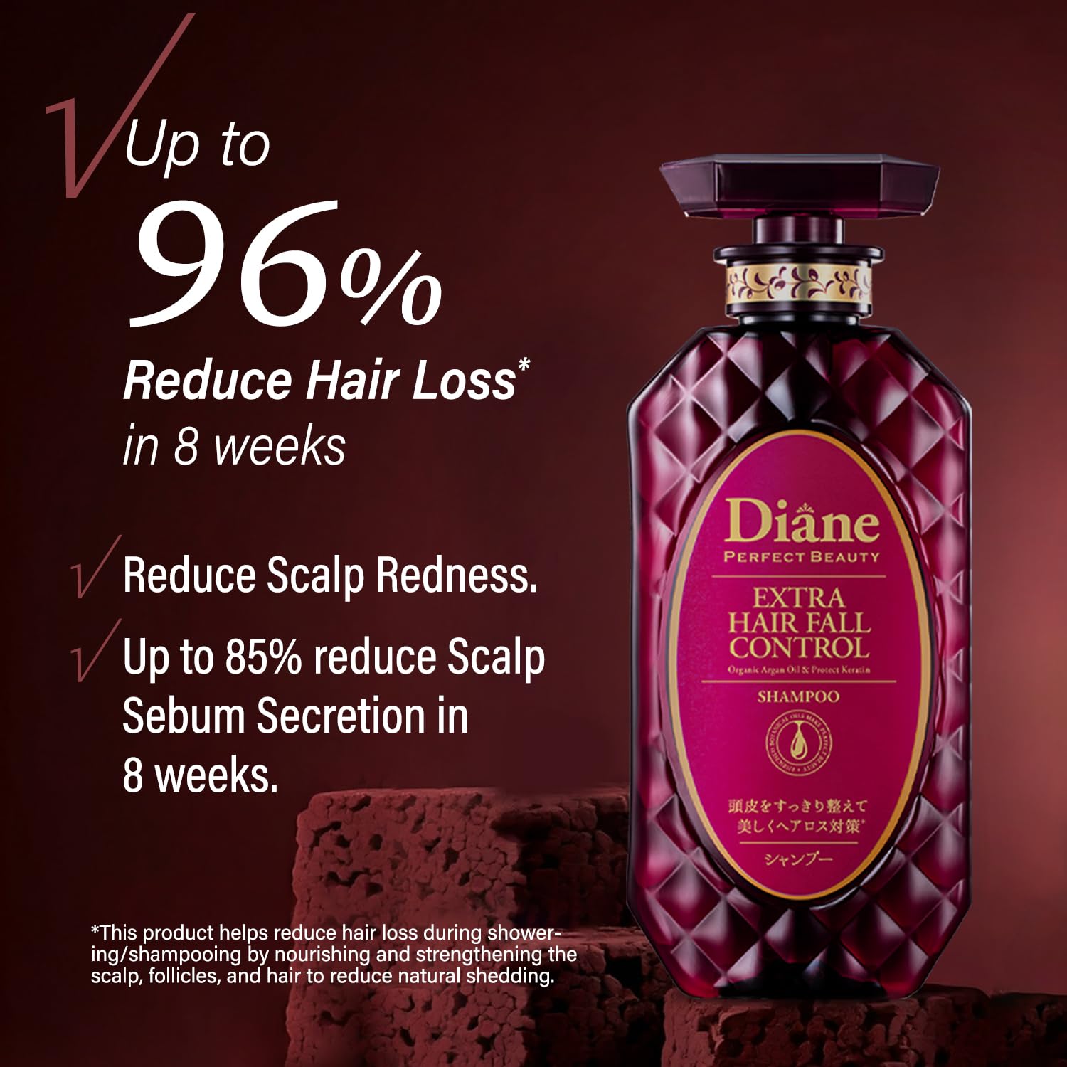 NatureLab Diane Perfect Beauty Extra Hair Fall Control Shampoo [450ml] 
